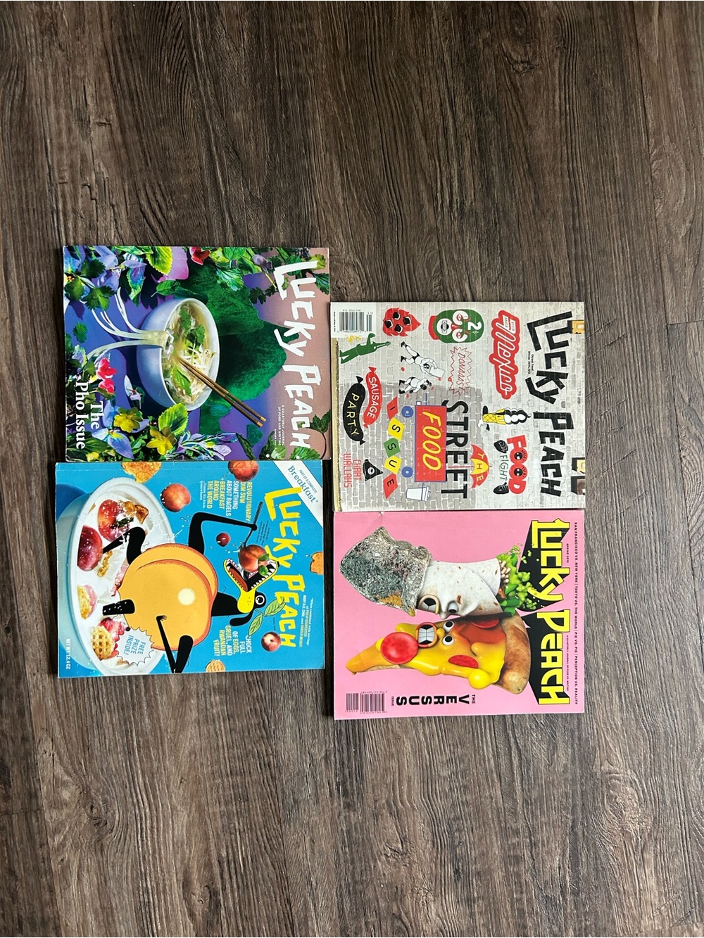 Lucky Peach magazines